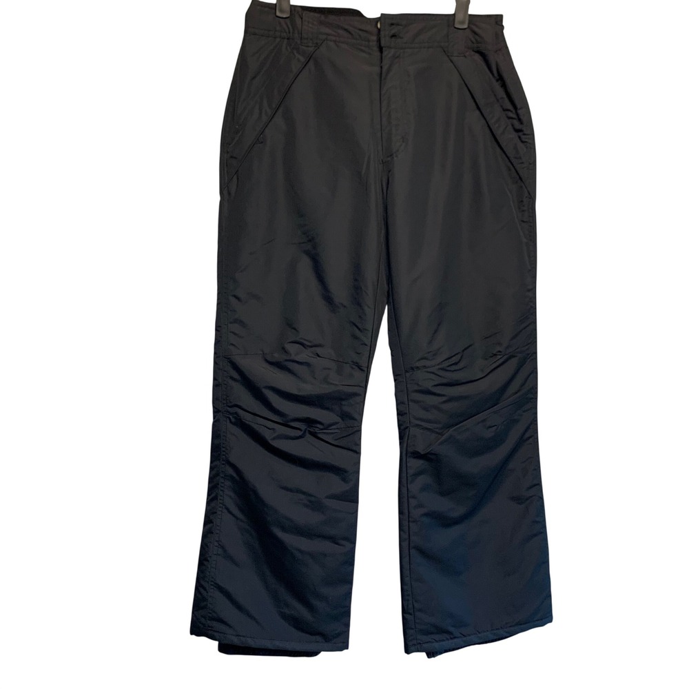 Iceburg Snow Pants Small Black Insulated Ski Snowboard Ski Winter Gorpcore Shred